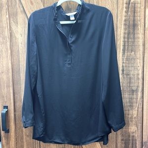 Beautiful black XL Christopher & Banks blouse